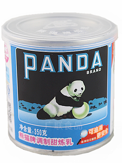 350g 罐装 熊猫牌炼乳 调制加糖炼乳 炼奶甜炼乳蛋挞蛋糕点心原料