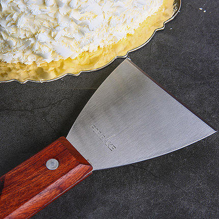 法焙客巧克力铲刀 FB51600 不锈钢梨花木手柄铲刀 铲花铲刀工具 商品图1