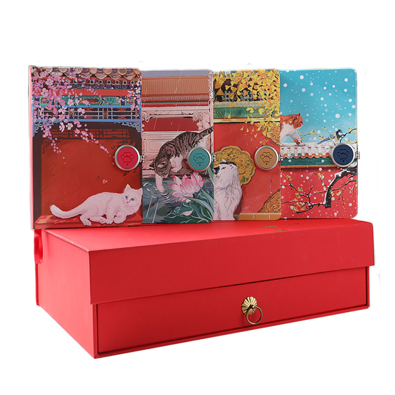 【宫里手账本】 宫喵四季手账礼盒套装 