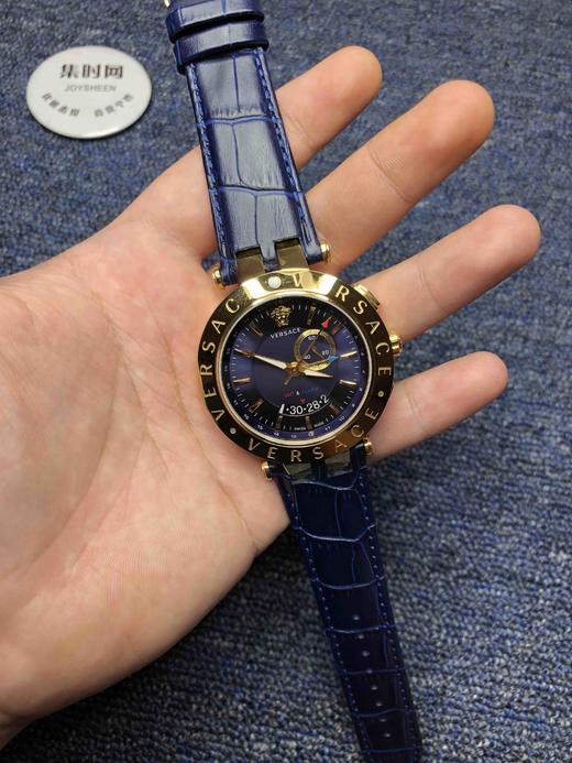 原单品质 Versace范思哲闹铃29G系列石英男表，45mm表径，Gmt双地时区功能 商品图8