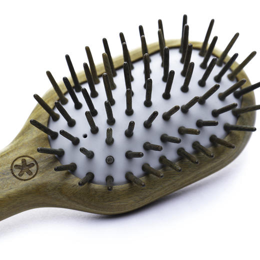 须眉护发按摩梳（绿檀） 商品图2