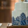 宝瓷林江海无涯描金茶叶罐 商品缩略图1