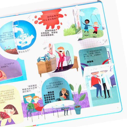 你问我答科普翻翻书·W系列 身体 尤斯伯恩 科普百科 商品图3