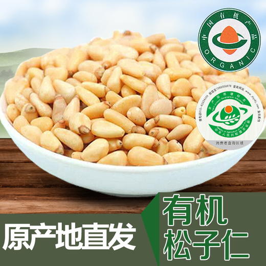 丨有机丨开口松子及有机松子仁 250g每罐 坚果 商品图5