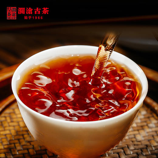 【815开仓】澜沧古茶2006年0088古树普洱茶熟茶云南七子饼茶叶50g 商品图2