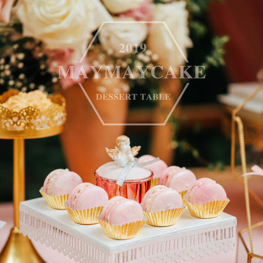 森系粉色主题甜品台 商品图4