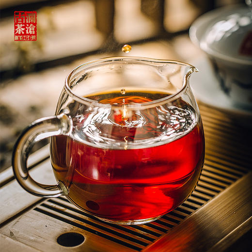 【积分兑换】澜沧古茶2011年乔木铁饼普洱茶熟茶熟普老茶云南茶叶400g 商品图1