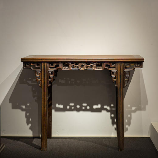 清 红木夹头榫夔龙纹平头案 商品图1