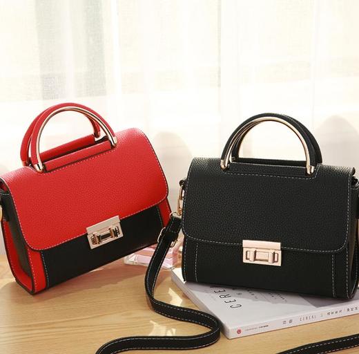 【服饰鞋包】新款潮单肩斜跨小包包韩版时尚女包斜挎小方包 商品图0