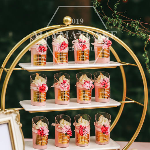 森系粉色主题甜品台 商品图5