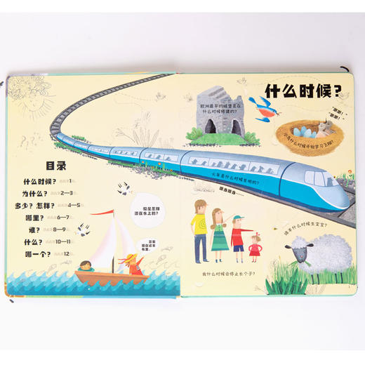 你问我答科普翻翻书·W系列 知识 尤斯伯恩 科普百科 商品图4