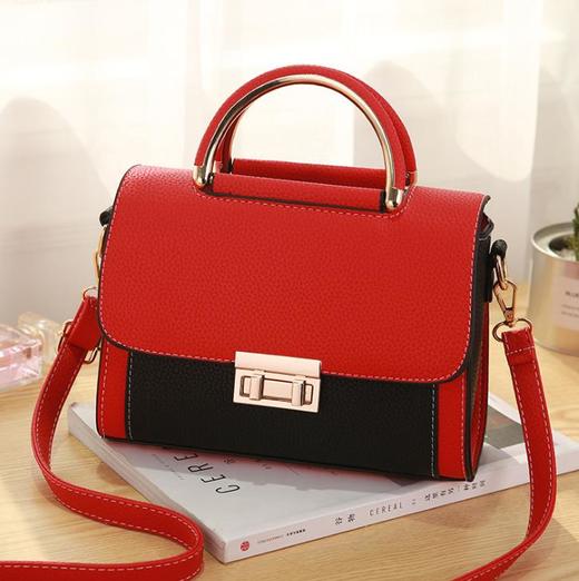 【服饰鞋包】新款潮单肩斜跨小包包韩版时尚女包斜挎小方包 商品图2