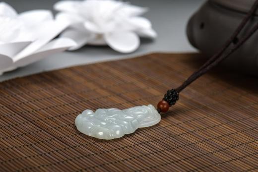 四福珠宝 A货天然翡翠观音吊坠JPY带授权招加盟代理 商品图12