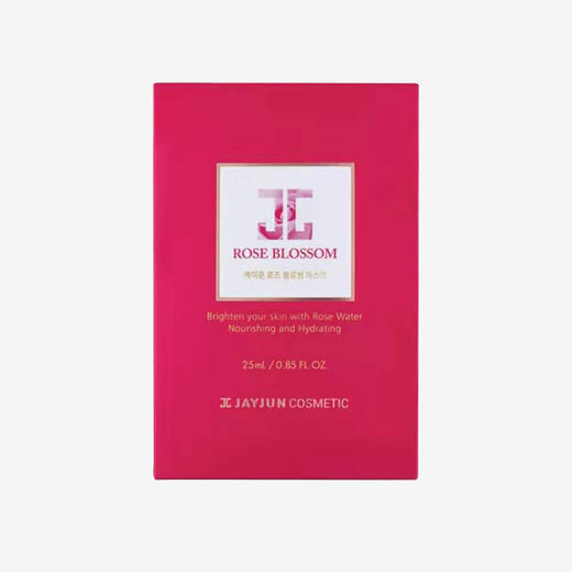 韩国 JAYJUN捷俊 玫瑰生肌之水面膜 10片 商品图9