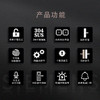 员工内购平台西门子指纹锁 智能锁家用防盗门智能电子锁密码锁磁卡锁 C321 商品缩略图1