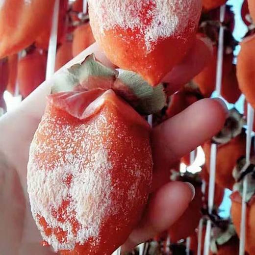 【绿源红柿饼】单个独立包装，天然晒制，自然成霜 商品图3