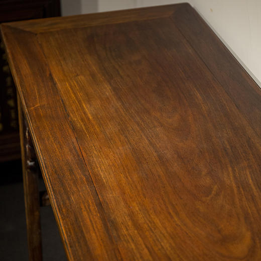 清 红木夹头榫夔龙纹平头案 商品图3