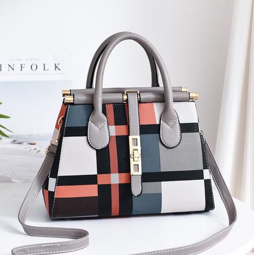 【服饰鞋包】女包新款欧美大包优雅时尚大容量潮流女士手提包单肩大包 商品图0