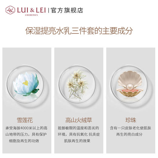 (XH)露伊蕾 补水亮泽 三件套装 商品图3