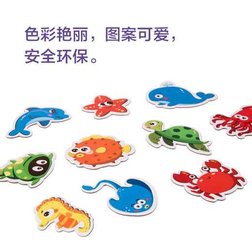 小刺鲀和朋友们—海洋环保益智钓鱼玩具礼盒 商品图3