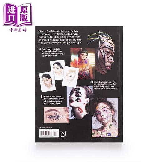 【中商原版】化妆设计用书 英文原版 ProMakeup Design Book 舞台特效化妆指南 Lan Nguyen-Grealis 商品图2