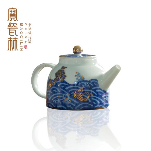 宝瓷林江海无涯圆珠壶一壶两杯 商品图5