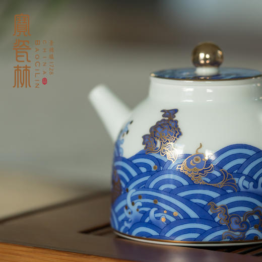 宝瓷林江海无涯圆珠壶一壶两杯 商品图2