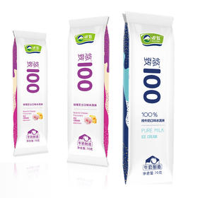 【多口味可选】田牧 悠致100冰淇淋70g*5支