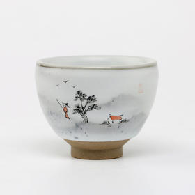 窑变功夫茶杯.归去
