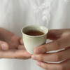 功夫茶具.草木灰釉陶瓷品茗杯.鼔腹杯 商品缩略图1