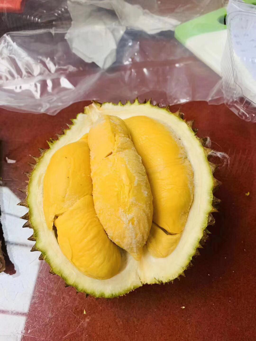 宏丰精选  马来西亚进口猫山王榴莲  新鲜榴莲 解冻就可以剥