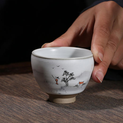 窑变功夫茶杯.独钓 商品图2