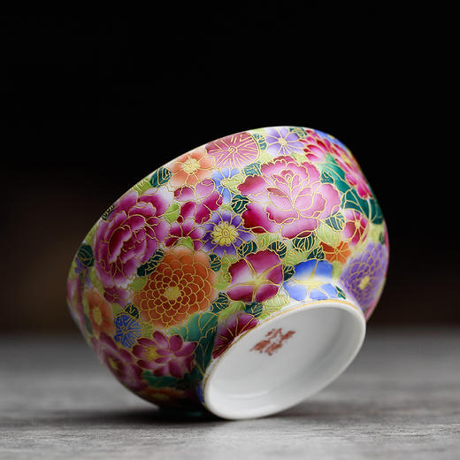 功夫茶具.三勤堂珐琅彩主人杯 商品图1