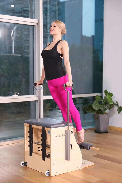 《单件包邮》一恋瑜伽普拉提健身椅稳踏椅经典款木椅 (EL21031) 商品图2