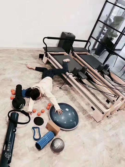 《单件包邮》一恋瑜伽普拉提澳洲款全轨道木头平床CR40/CR55 商品图12