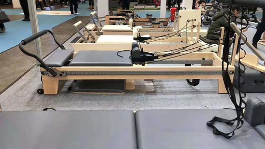 《单件包邮》一恋瑜伽普拉提澳洲款全轨道木头平床CR40/CR55 商品图8