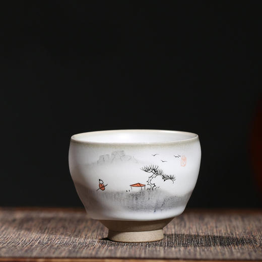 窑变功夫茶杯.独钓 商品图1