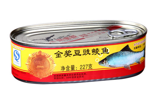 鹰金钱拉盖金奖豆豉鲮鱼227g （2件起售） 商品图0