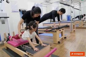 《单件包邮》一恋瑜伽普拉提儿童款木头平床WR014