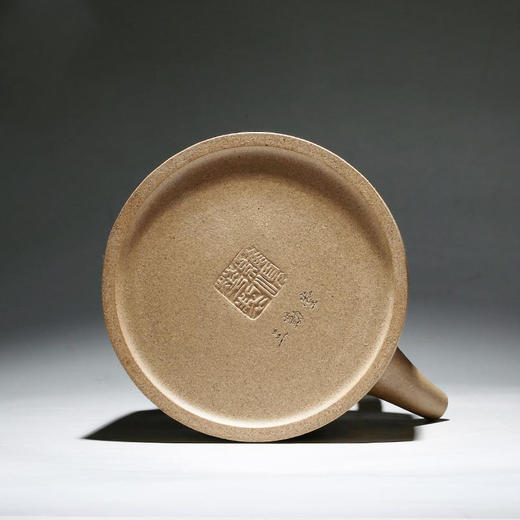 原矿紫砂茶壶宜兴名家全手工功夫茶具芝麻段泥曼生提梁茶壶 商品图3