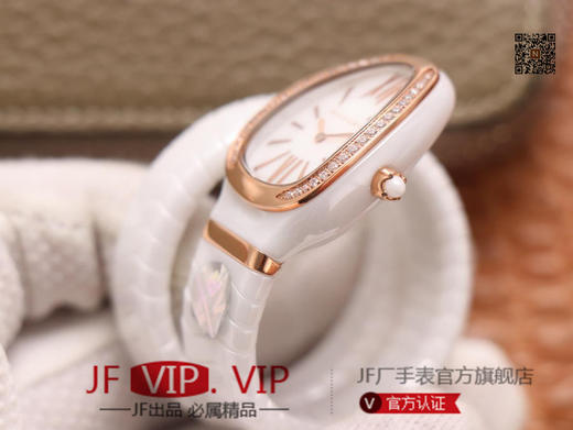 BV宝格丽SERPENTI系列，陶瓷表壳：陶瓷＋316#精钢表带：陶瓷+记忆弹簧表冠：陶瓷+316#精钢表盘：陶瓷表底：陶瓷玻璃：蓝宝石机芯 商品图4