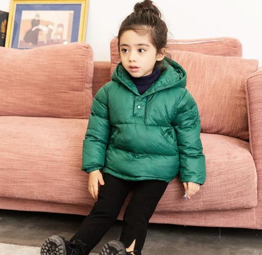 【女童】*女童羽绒服韩版短款 2019冬季儿童白鸭绒 商品图1