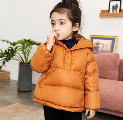 【女童】*女童羽绒服韩版短款 2019冬季儿童白鸭绒 商品图2