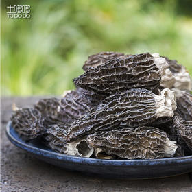 土哆哆云南精选特级干羊肚菌 无熏硫 剪柄 50克
