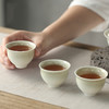 功夫茶具.草木灰釉陶瓷品茗杯.鼔腹杯 商品缩略图3