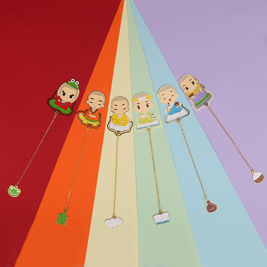 【福气兑换】聪慧小沙弥书签 商品图2