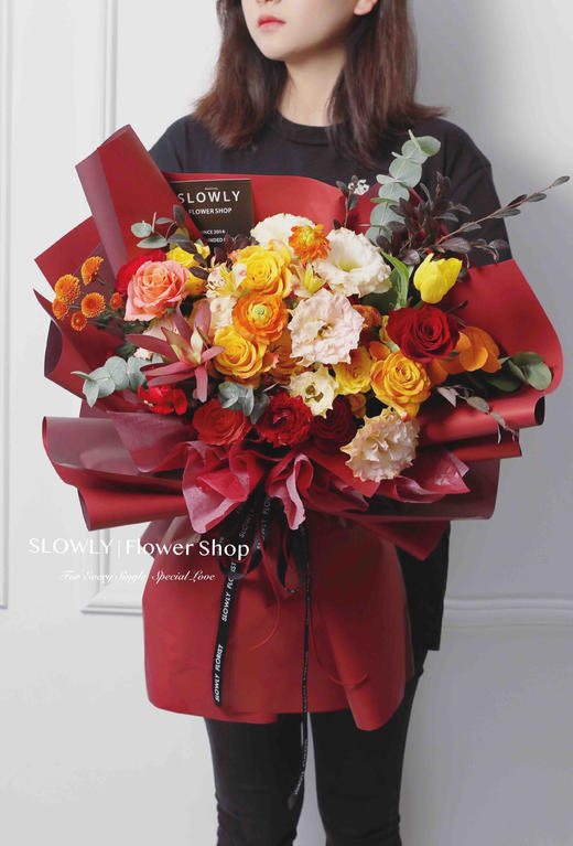 温暖橙花束 商品图4