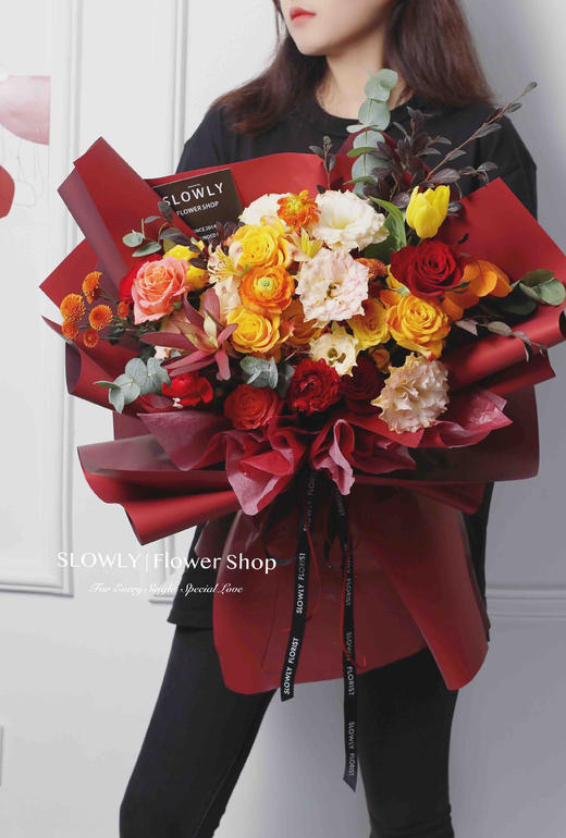 温暖橙花束 商品图6