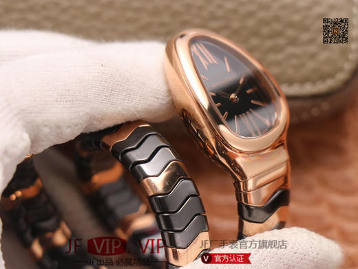 BV宝格丽SERPENTI系列，陶瓷表壳：陶瓷＋316#精钢表带：陶瓷+记忆弹簧表冠：陶瓷+316#精钢表盘：陶瓷表底：陶瓷玻璃：蓝宝石机芯 商品图5