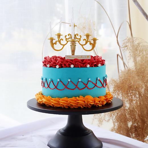 复古烛台蛋糕 商品图0